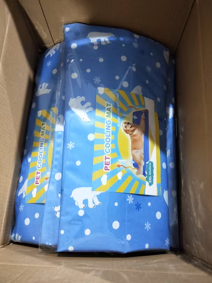 Factory Pet Product Supply Pressure Activated Gel Dog Cooling Mat Pad